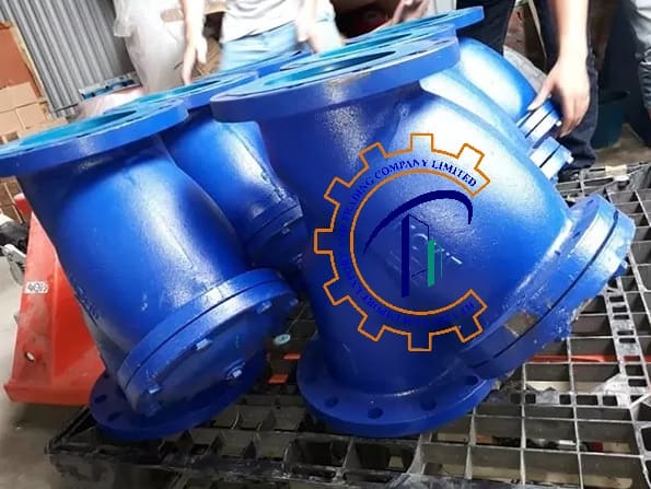 Lọc y gang lắp bích 11 y-trainer