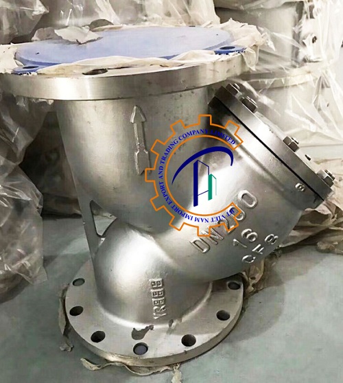 Lọc y inox lắp bích 16 y-filter