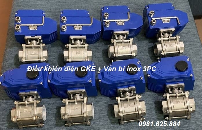 Bộ điều khiển điện GKE020 13 ball valve geko elictric actuator 1