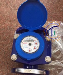 Đồng hồ nước komax thân inox DN65 nối bích