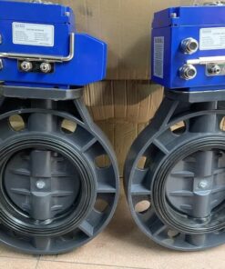 Van bướm nhựa điều khiển điện - ht