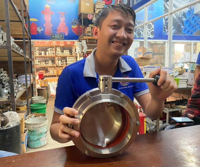 su dung van buom vi sinh