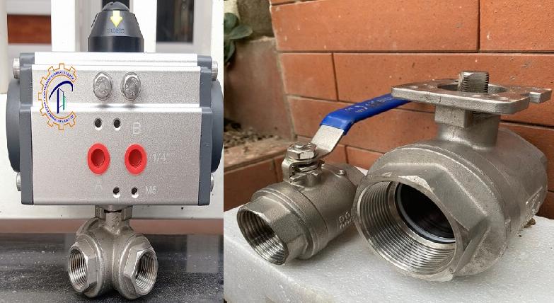 Van bi điều khiển khí nén Geko 34 ss van bi