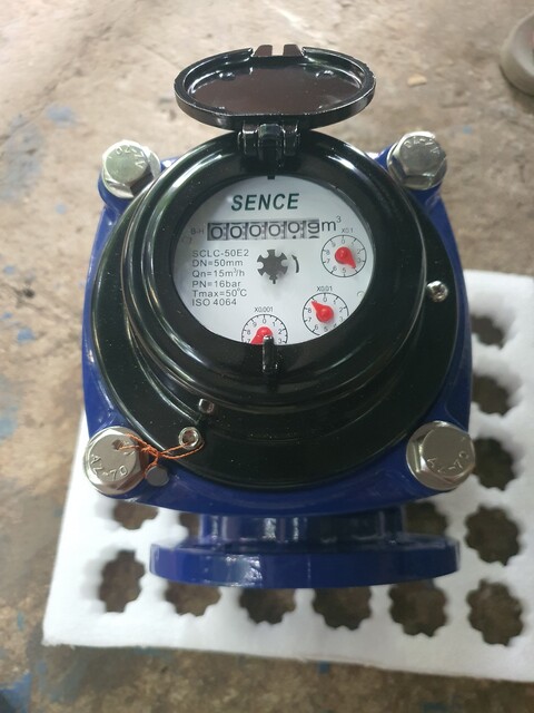 Đồng hồ đo nước thải sence 26 dong ho do luu luong nuoc sence 15
