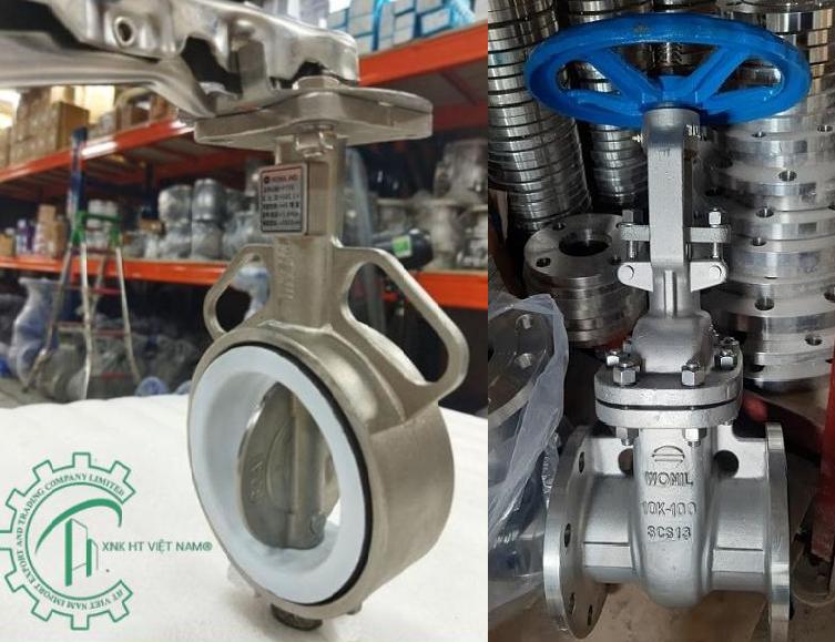 Van bướm inox Wonil 12 So sánh van bướm inox Wonil với các loại van hai chiều khác