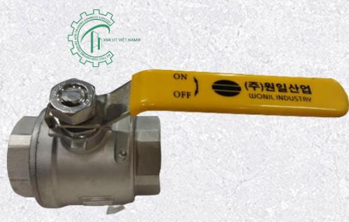 Van bi inox Wonil tay gạt