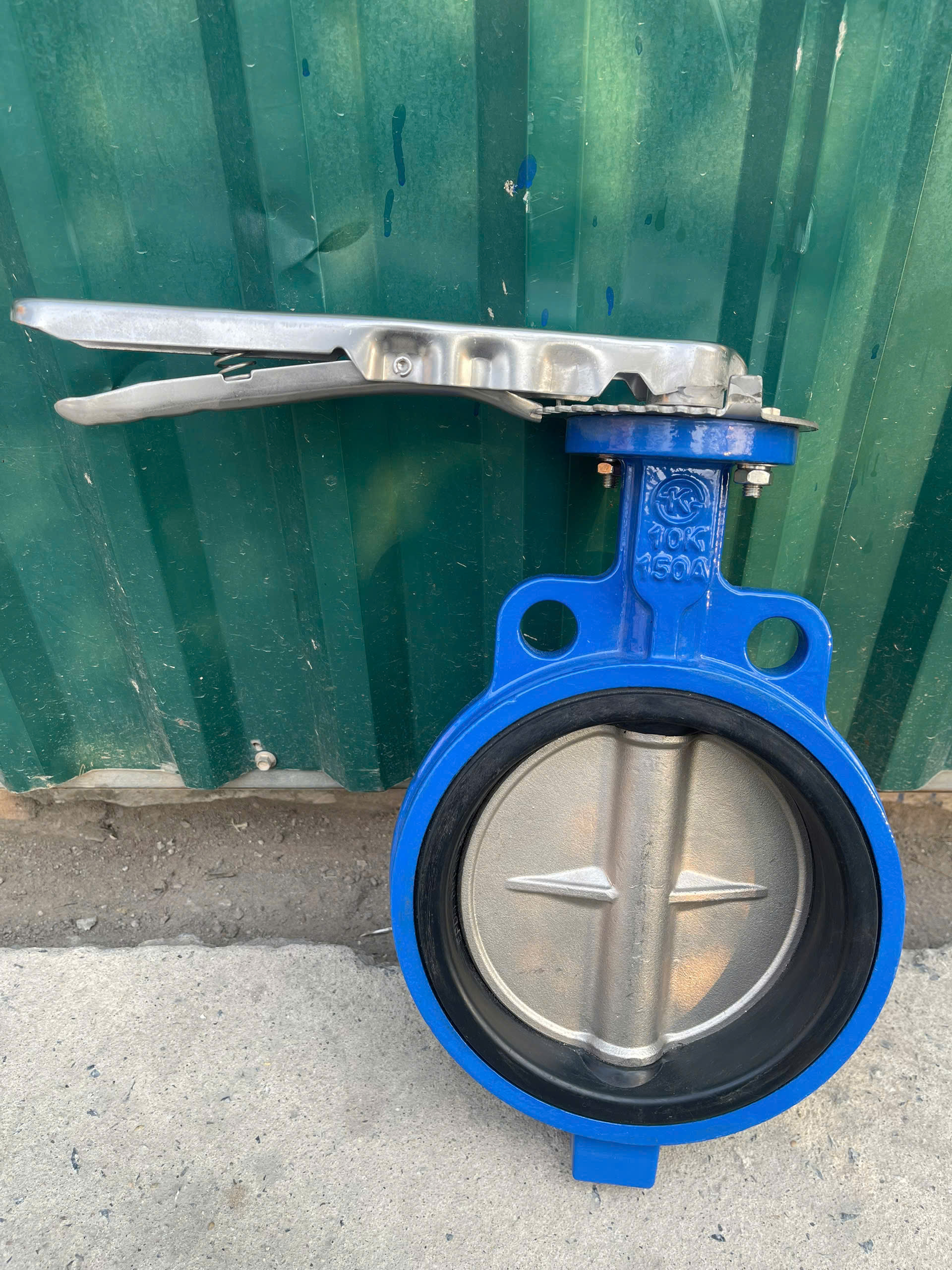 Van bướm gang tay gạt JMV DN150 Hàn Quốc
