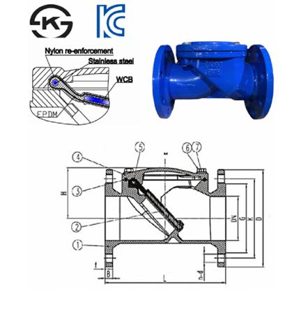 Van 1 chiều gang lá lật JMV 11 van1chieu gang MB BS PN16